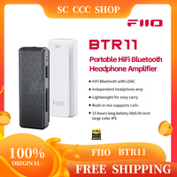 FIIO Btr11 Bluetooth 5.3Receiver LDAC Car Aux Bluetooth Audio Receiver Wireless Headphone Amplifier Adapter With Microphone Gift