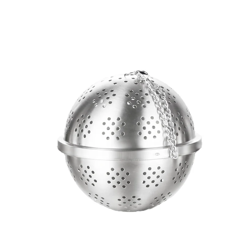 Stew sauce box 304 stainless steel seasoning ball bag household soup pepper dregs tea filter