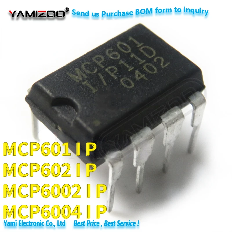 10pcs MCP602-I/p mcp602 dip MCP6002-IP MCP6004-IP MCP601-IP mcp6002 mcp6004 mcp601 neues original – Detail 4