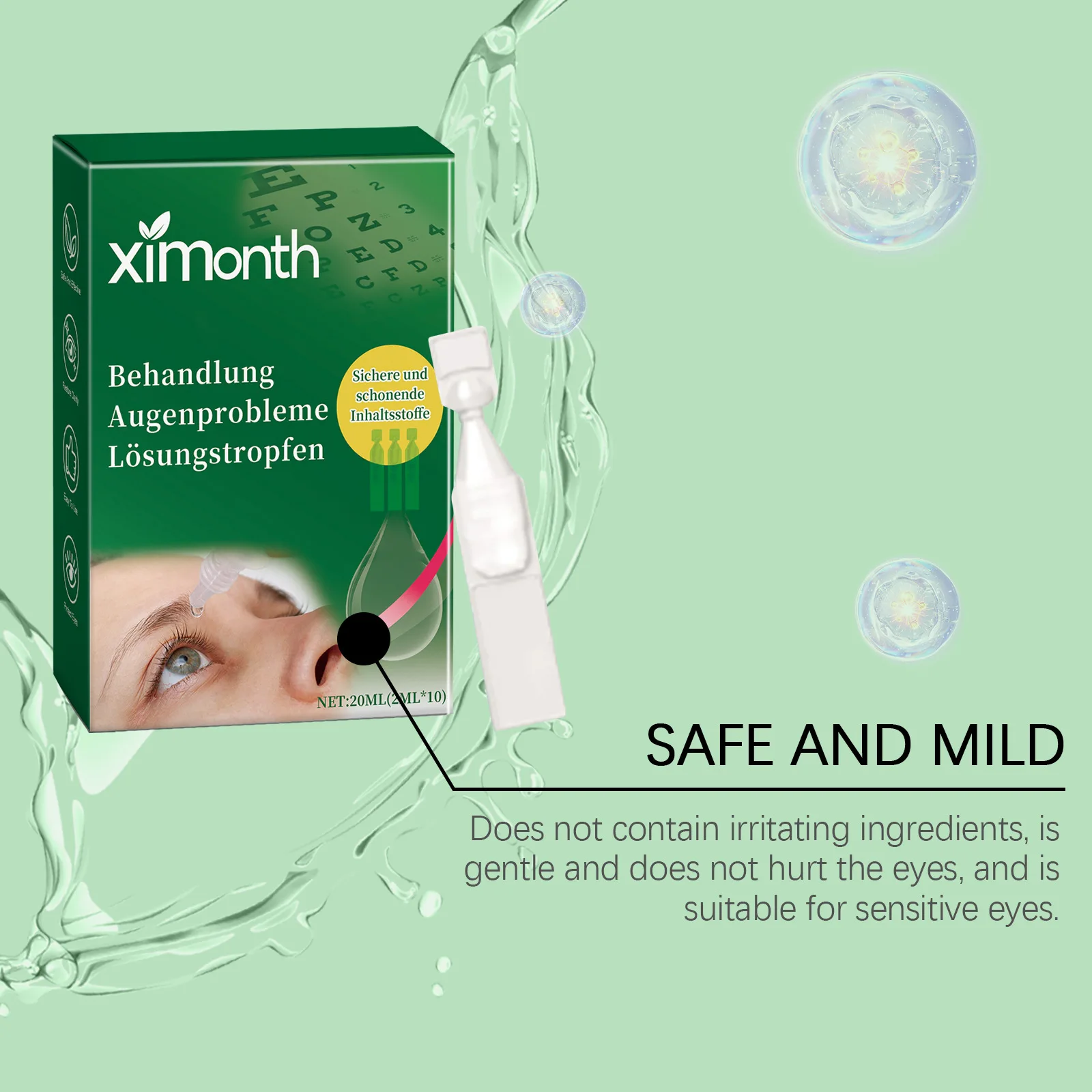 Presbyopia Removal Eye Drops Relieve Blurred Vision Remove Red Eye Infected Cleaning Soothing Fatigue Protect Eyesight Eye Drops - Image 5