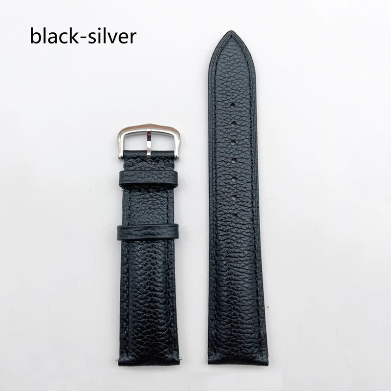 Genuine leather cowhide strap is soft and suitable for Cartier Tank/Solo Must Round Santos strap. Durable bracelet