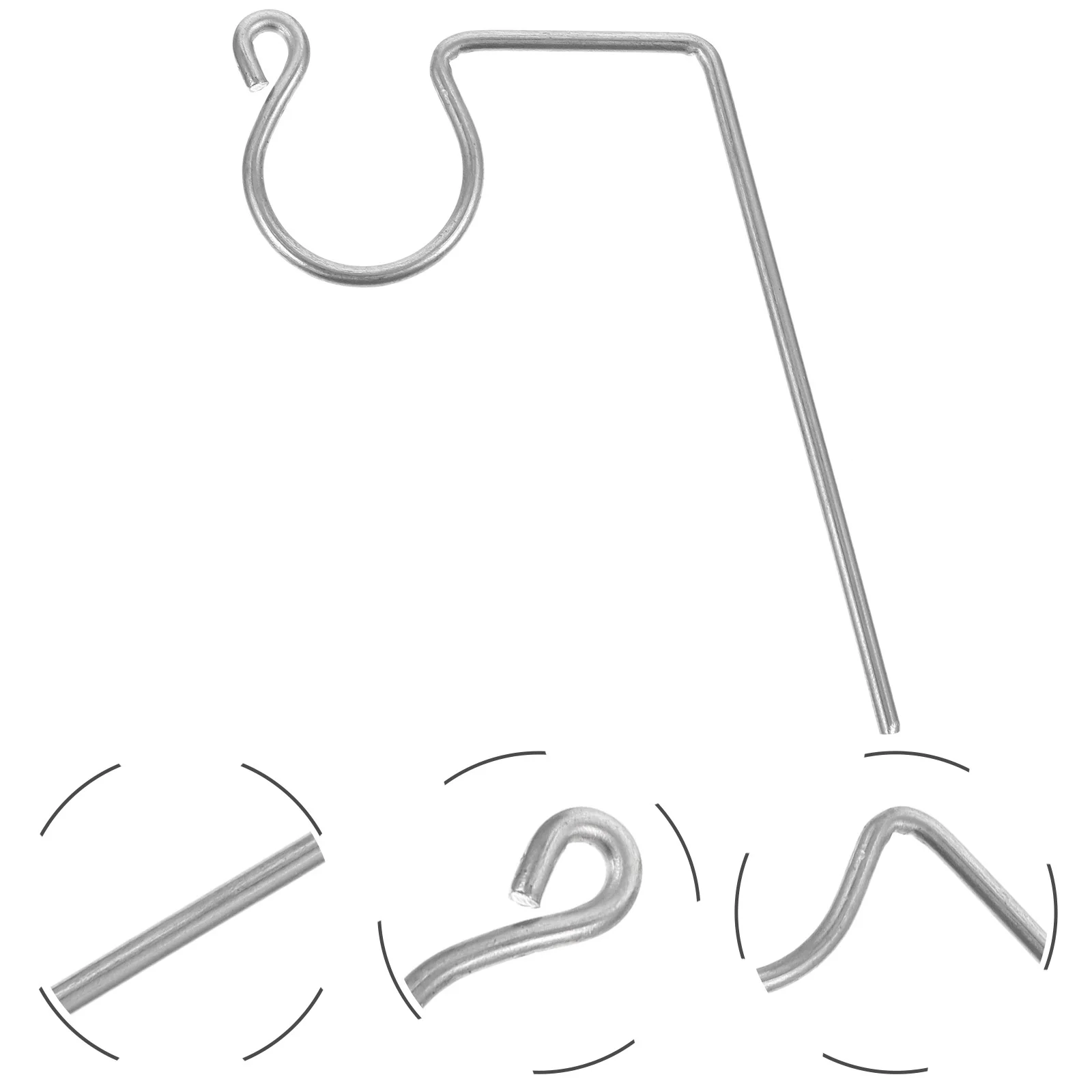 50 قطعة السنانير في الهواء الطلق لسلسلة أضواء المعادن ضوء الشماعات مزراب الشماعات لأضواء عيد الميلاد عطلة ضوء يتصاعد مانعة لتسرب الماء