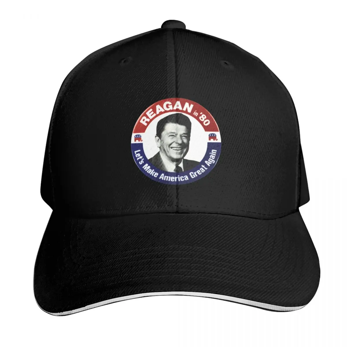 

Reagan In `80 Baseball Cap Fishing cap Snapback Cap Wild Ball Hat Women Caps Men's
