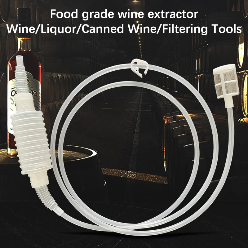 

Home Brewing Siphon Hose Wine Beer Making Tool Brewing Food Grade Materials Selling Hand Hop Knead Siphon Filter