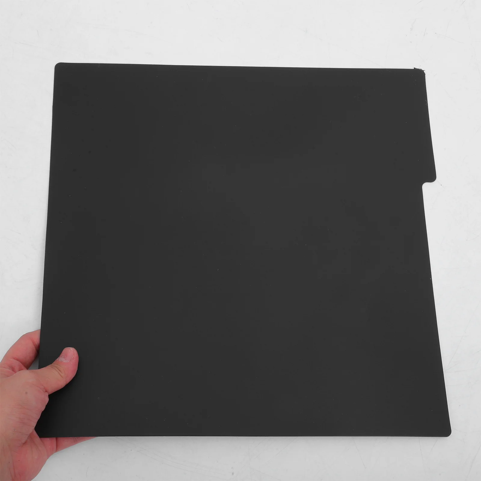 

10Pcs Vinyl Record Dividers Plastic Adjustable Black Album Separators 12.9x12.5 Inch Record Shelf Sorting Label Cards