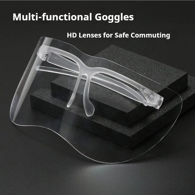 Safety Goggles Dust-proof Eye Protection Anti-splash Glasses Mask Outdoor Sports Cycling Windproof Goggles Unisex