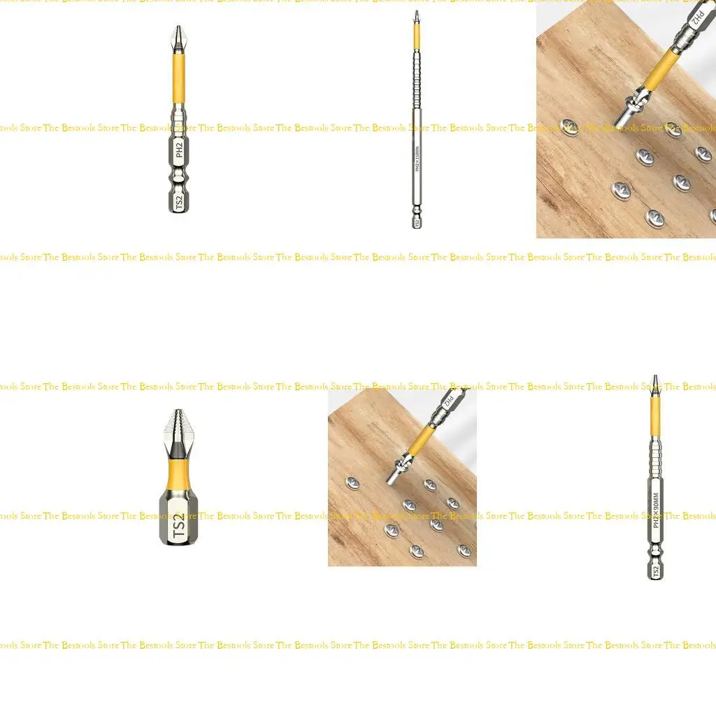 

12PF Screwdriver Bit Set 1/4inch Hexagonal Shank Antislip Crossing Head Screw Driver Drill Bit Crossing Head Hand Tool