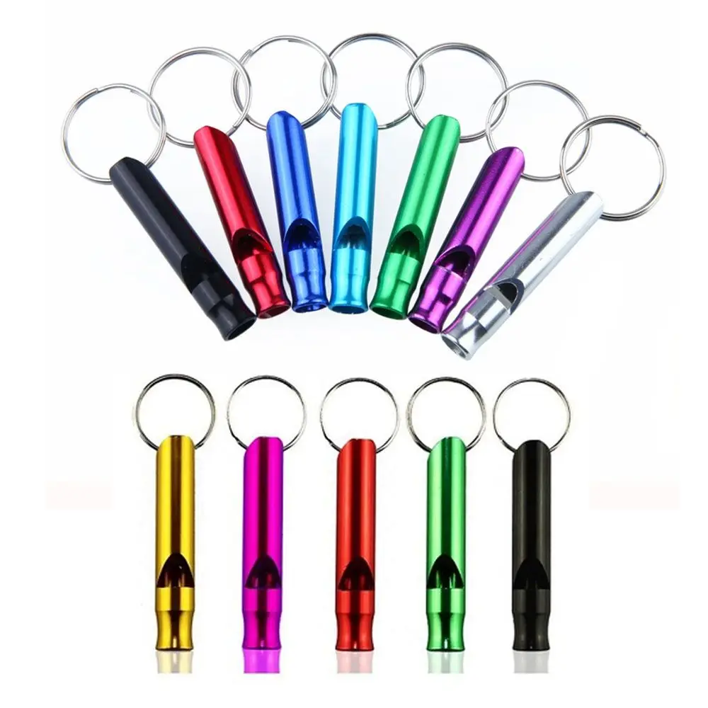 1/2/5/10pcs Small Size Camping Hiking with Keyring EDC Tools Emergency Whistles Training Accessories Survival Whistle