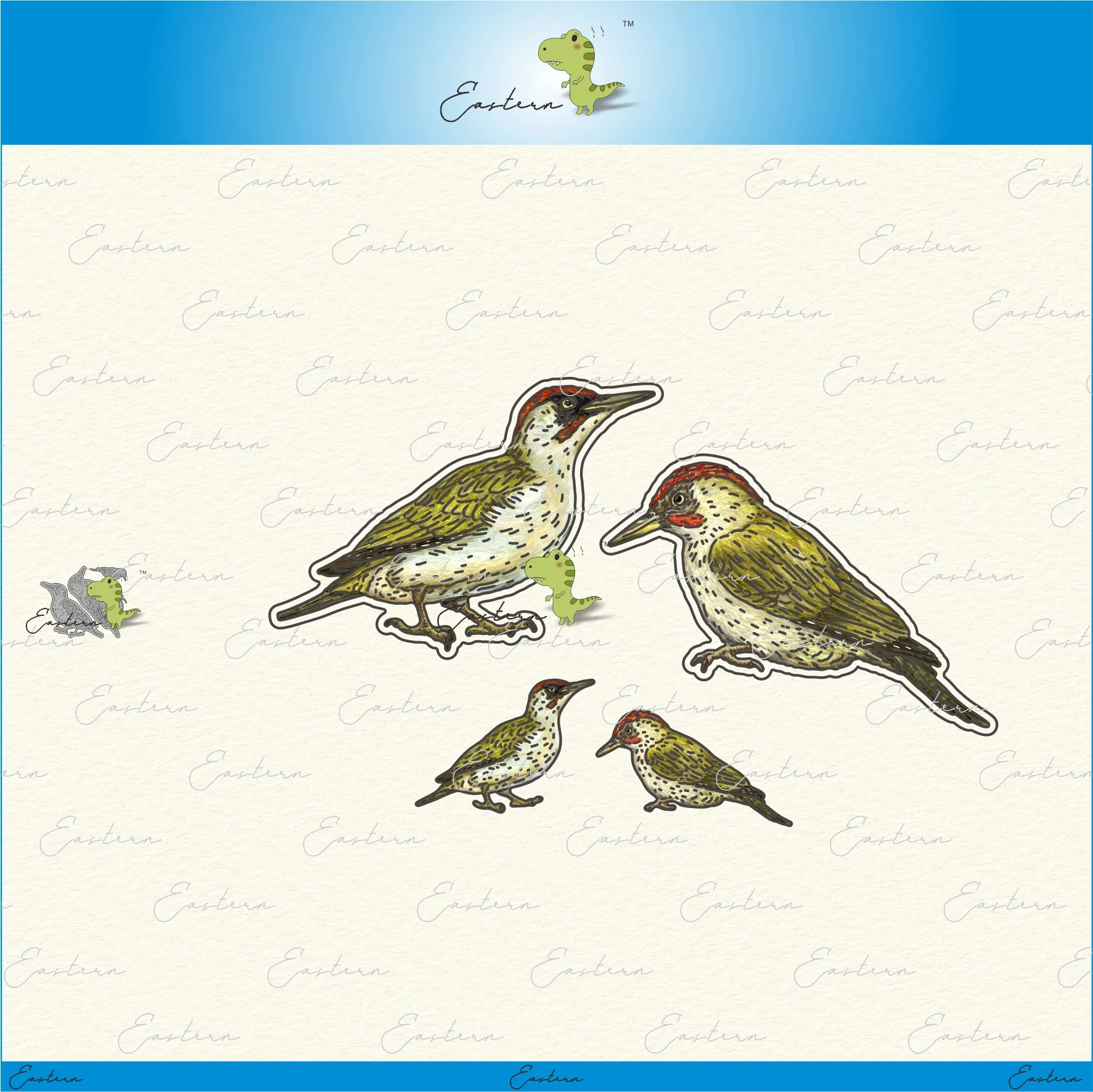 

Birds Gerard & Wendy metal cutting dies 2022 new diy molds Scrapbooking Paper Making die cuts crafts Printed Sheet