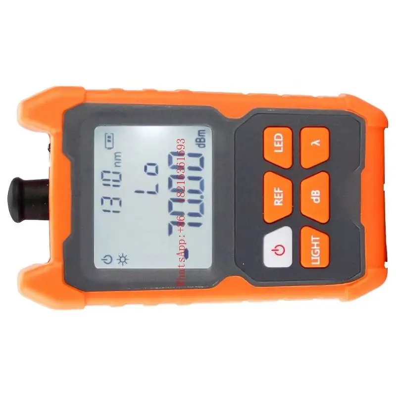 Optical Power Meter All-in-one Machine, High-precision Small Charging Fiber Optic Testing Receiver, Light Pen 15km