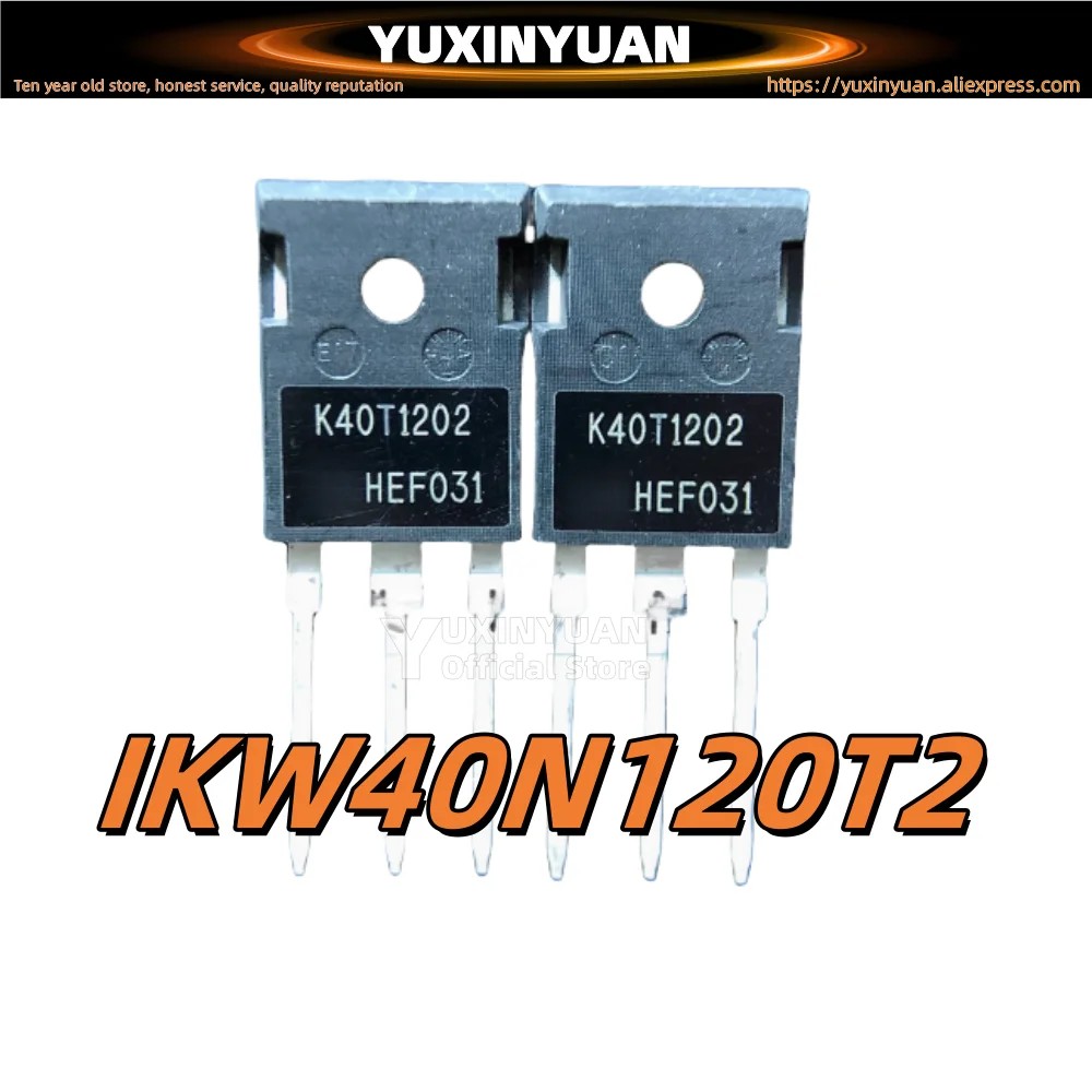 

10 шт. IKW40N120T2 40N120T2 TO247 IGBT-транзисторы для сварочных аппаратов/преобразователей частоты