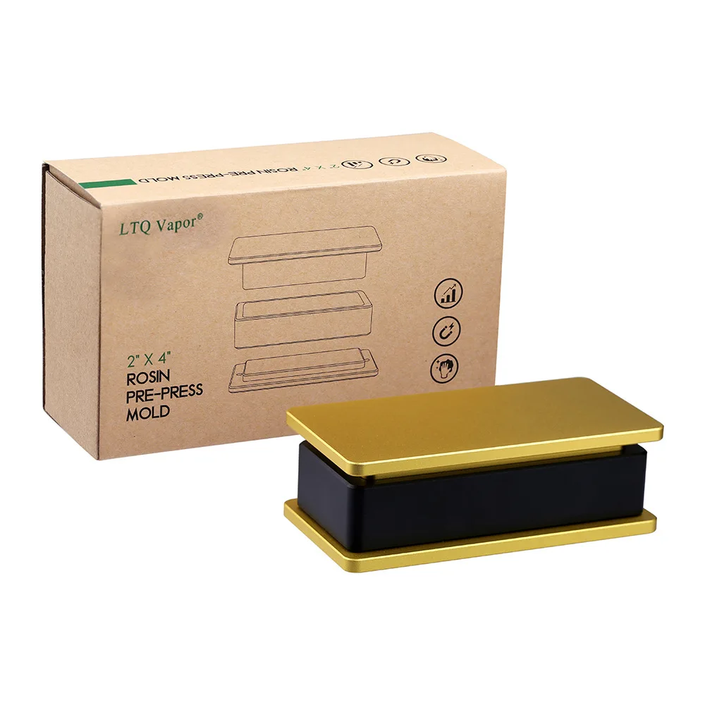 

Gold Rosin Pre Press Mold Aluminum Material Mold for LTQ Vapor Pressing Mode Machine Extracting with Bags
