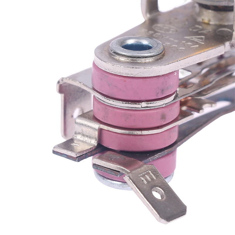 AC250V/16A Adjustable 90 Celsius Temperature Switch Bimetallic Heating Thermostat KDT-200 for Electric iron Oven