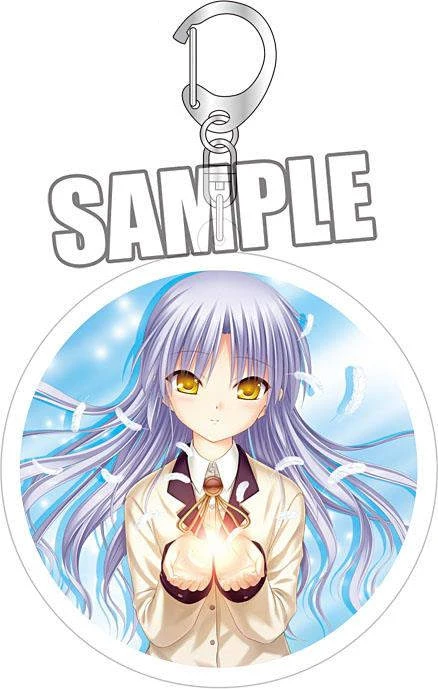 Loen Anime Peripheral Store Angel Beats!Yuri & Kanade Iwasawa AcrylicKeychain Pendant Ornamen Fans Charm Gifts About 6cm