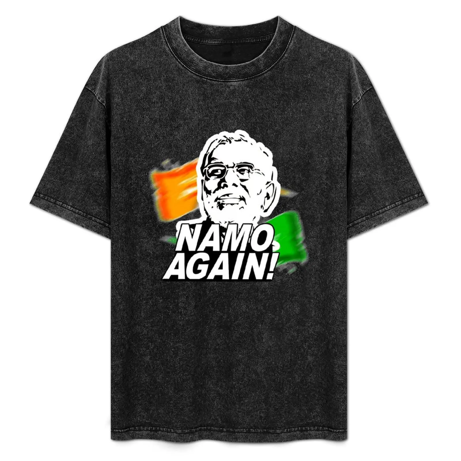 

Namo Again - Modi 2019 - Narendra Modi - BJP Support T-Shirt oversized t shirt cotton graphic tees customs sweat tshirts for men