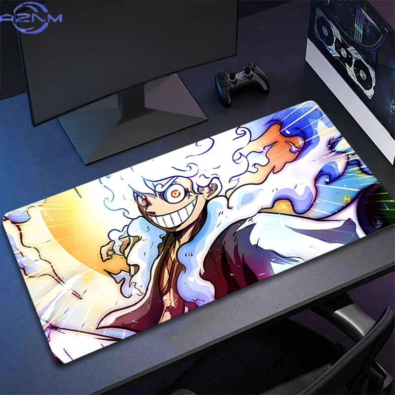 Mouse Pad One Piece Anime XXL Professional eSports Game Players Speed Lock Edge Rubber Game Desk Mousepad Keyboard Mat