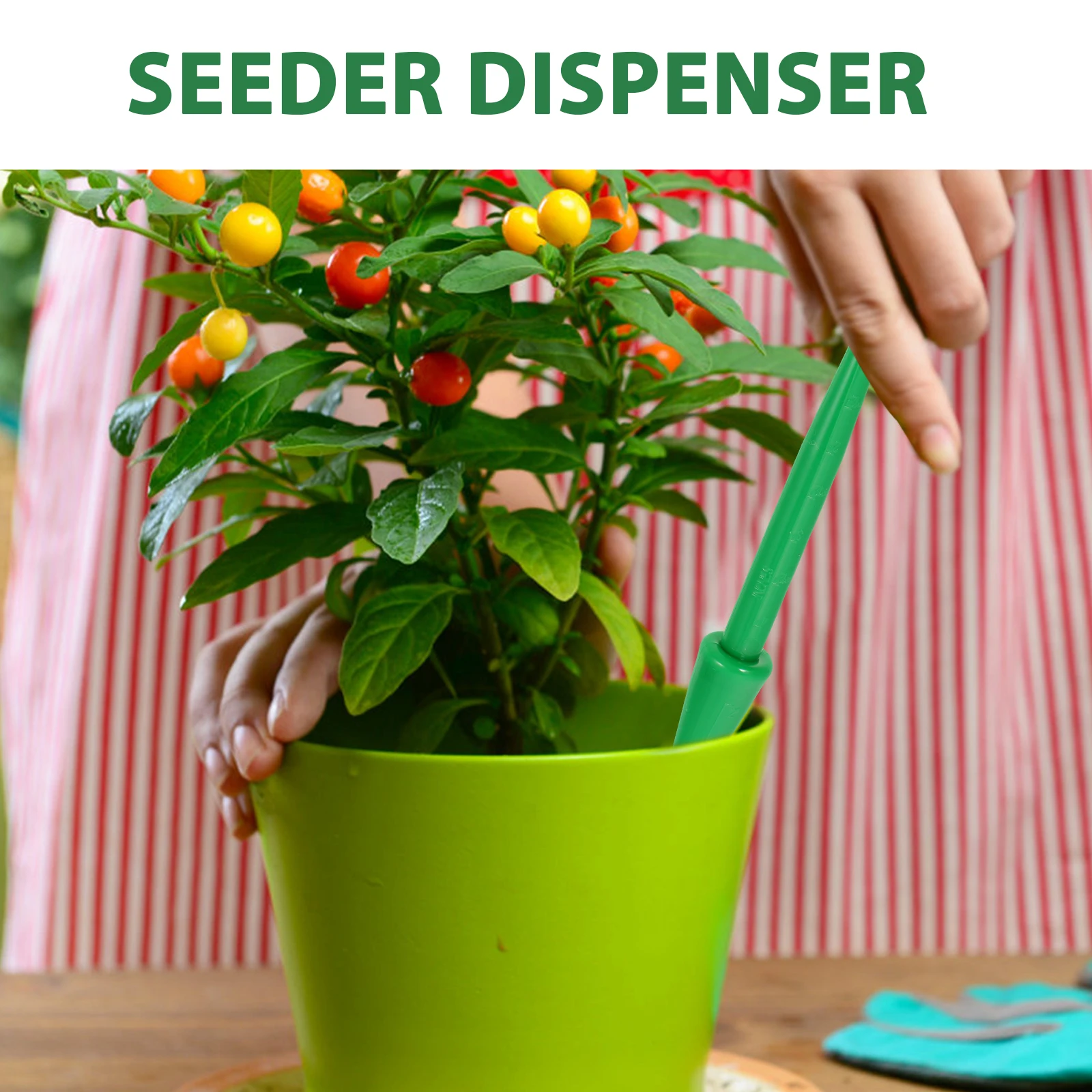 

1 Set Gardening Kit Plastic Seed Dispenser Adjustable Sowing Planter Tool For Lawns Garden Planting Supplies Spreader Hand