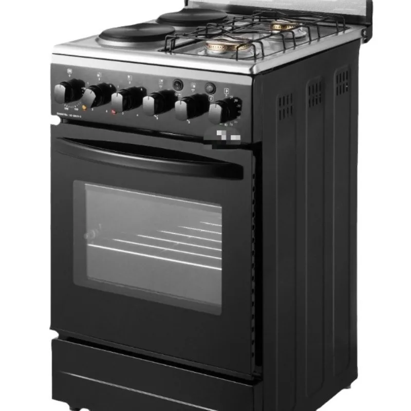 

500 Wide Gas Stove 2 Electric 2 Gas One-piece Oven Gas Oven Vertical European Standard
