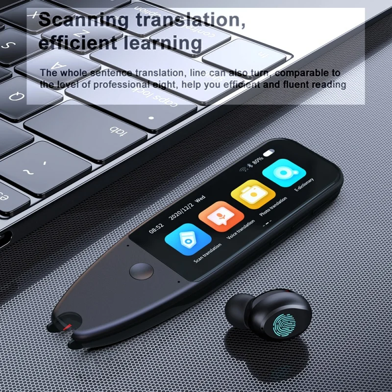 

Smart Voice Scan Translator Pen Multifunction Offline Translation Real Time Language Translator Business Travel Abroad