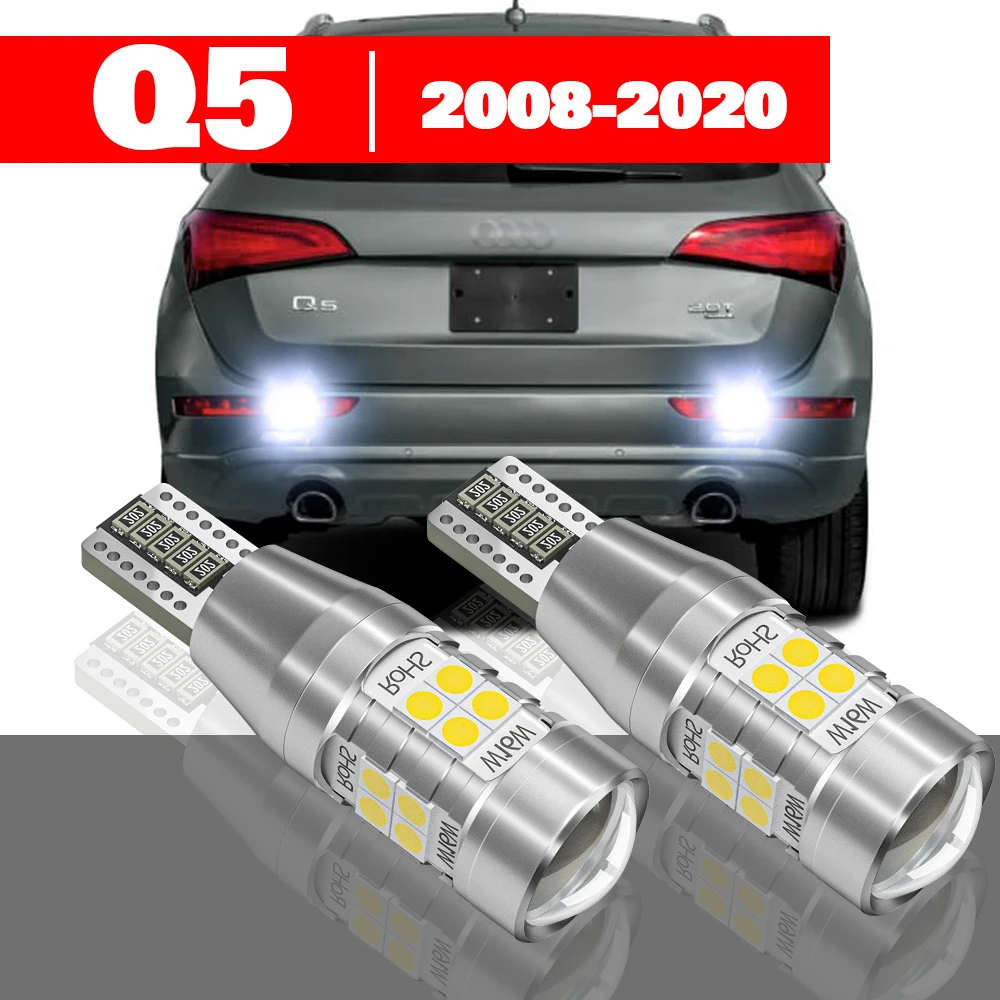 

For Audi Q5 2008-2020 Accessories 2pcs LED Reverse Light Backup Lamp 2009 2010 2011 2012 2013 2014 2015 2016 2017 2018 2019