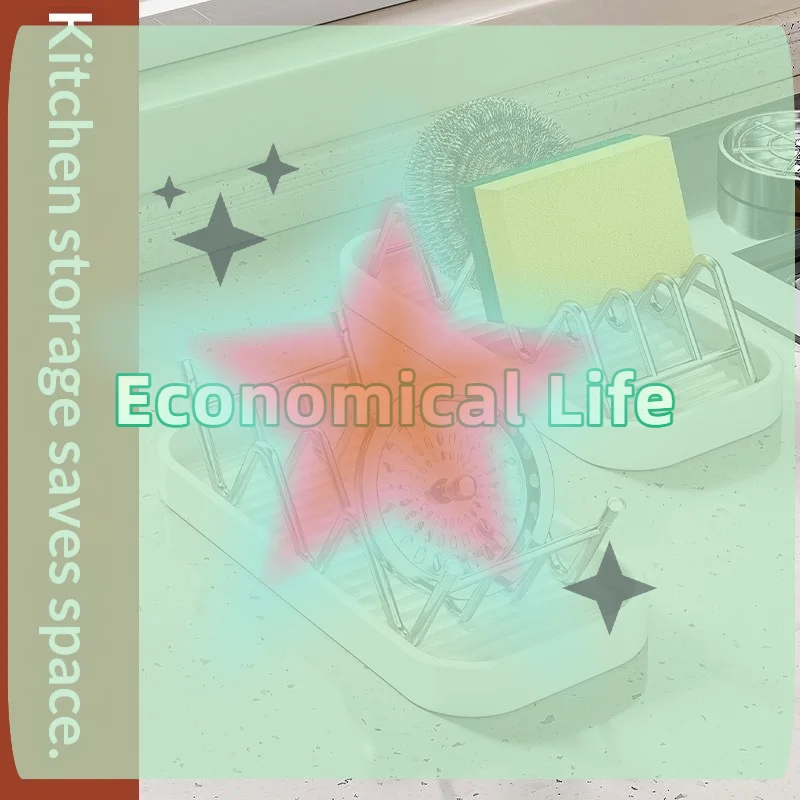 

[MOA]3 Grids Stainless Steel Soap Rack Student Dormitory Soap Moisture-proof And Waterproof Sink Storage Rack Household[MOA]