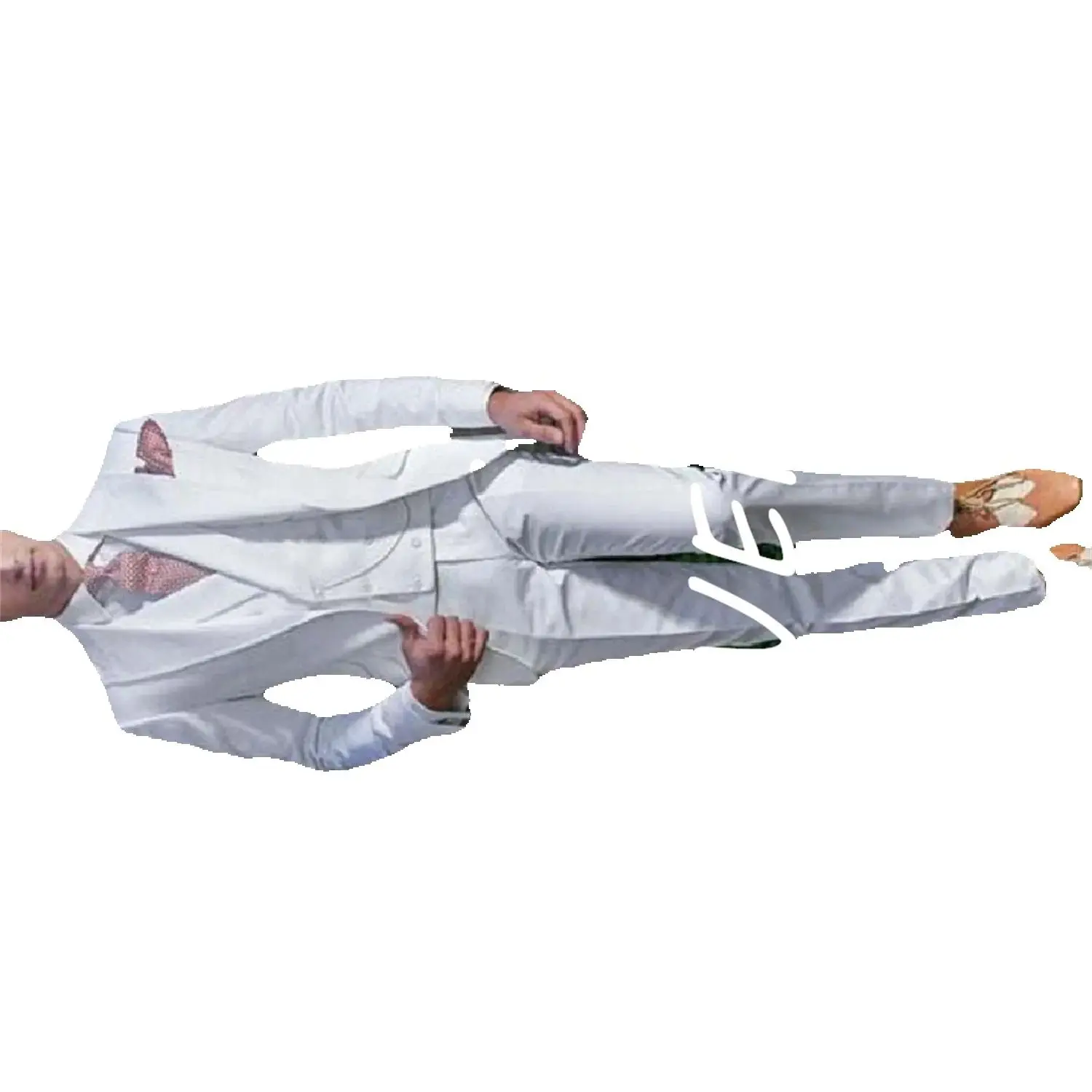 

CustomizedHigh Quality Wool Men's Suits Peak Lapel Double Breasted Slim Fit For Wedding 2-Peices Jacket+Pants Custom Made Trajes