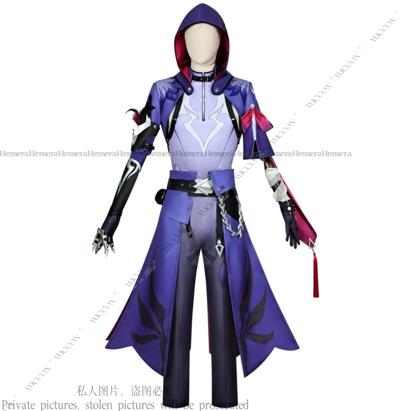 Moze New Role Play Anime Game Honkai: Star Rail Cosplay Costume Wig Xianzhou Alliance Shadow Guard Halloween Party Comic-Con