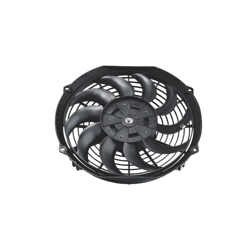 280 mm curved blade 11 inch 12V 24v brushless DC electric axial radiant cooling fan