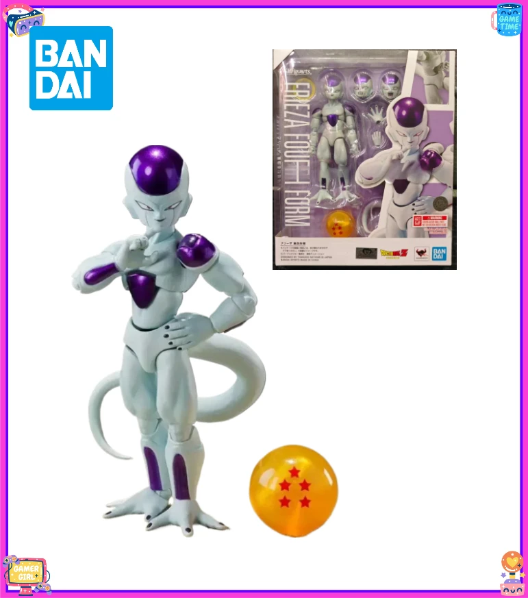 

Bandai S.H.Figuarts SHF Dragon Ball Z Frieza Fourth Form 4-я форма Аниме Фигурка Модель игрушки на складе