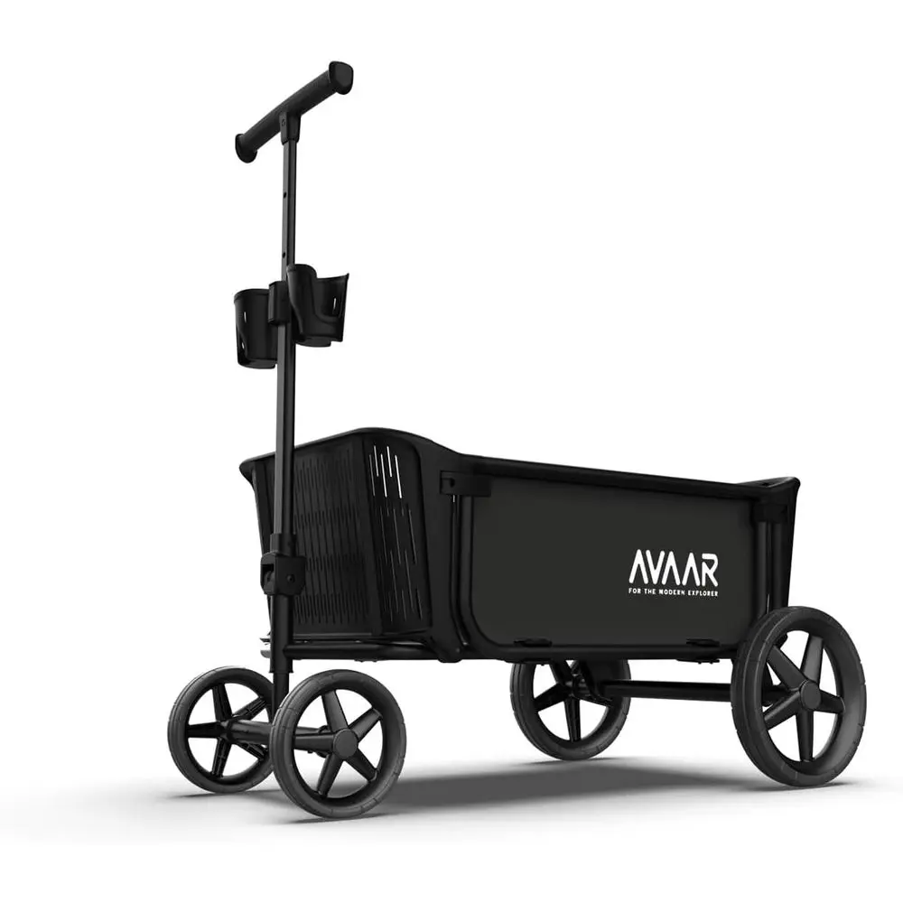 

All-Terrain 400lb Capacity Collapsible Utility Wagon for Outdoor, Camping, and Shopping