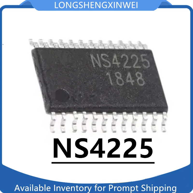 1PCS New Original NS4225 TSSOP24 Class D Dual Channel 2X25W Audio Amplifier Chip in Stock