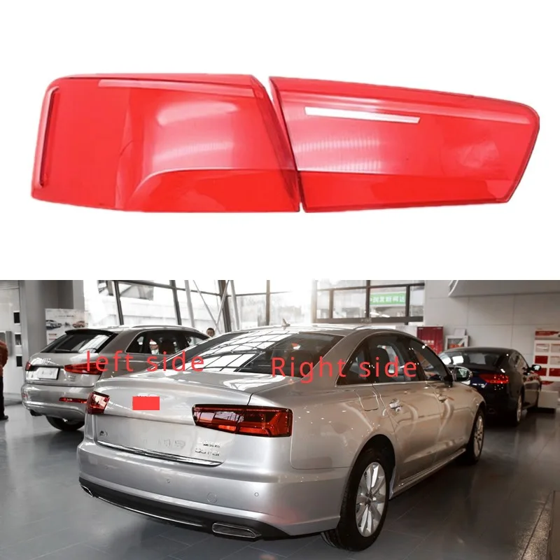 

For Audi A6 A6L C7 2016 2017 2018 Car Taillight Shell Rear Signal Parking Lights Cover Replace The Original Lampshade 1pcs