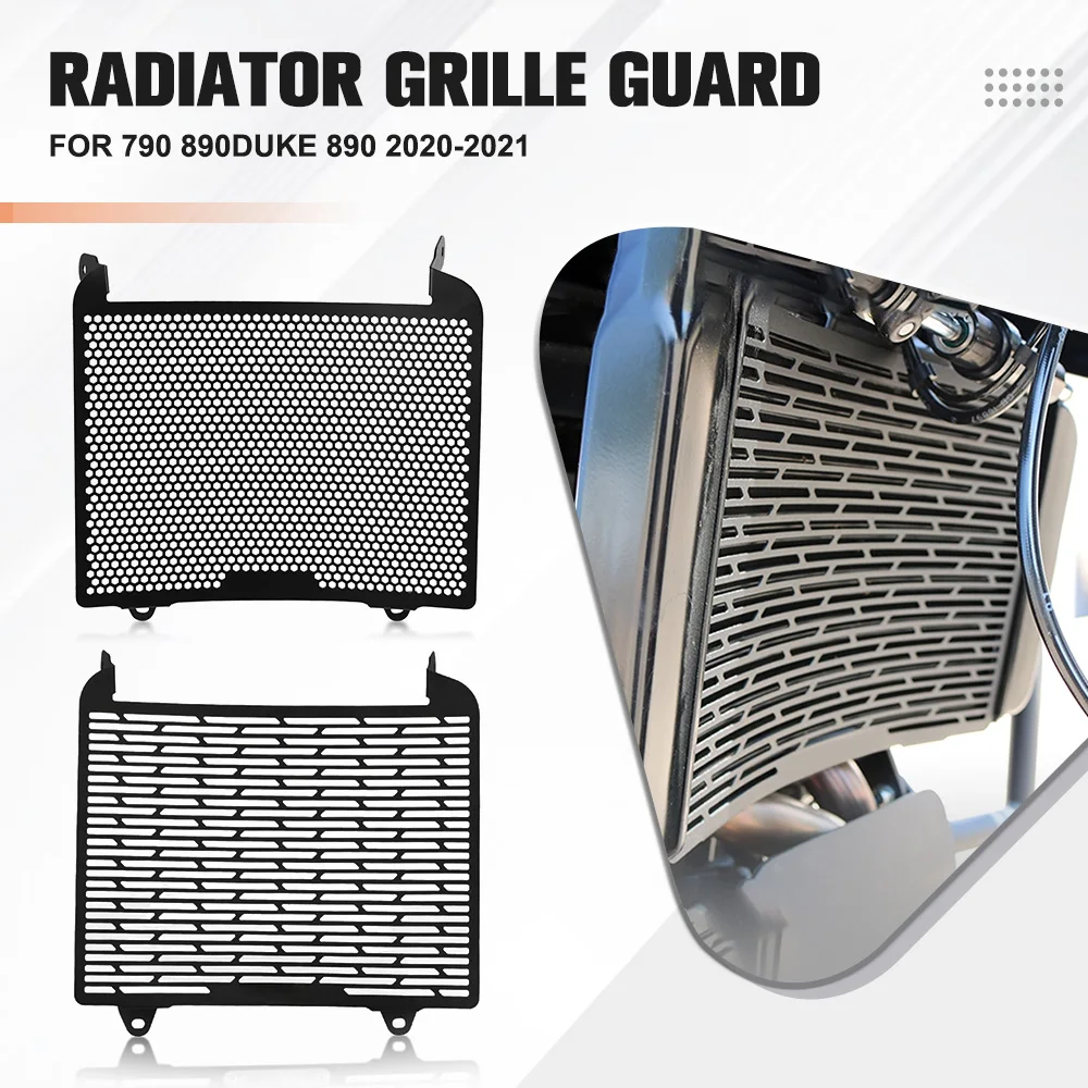 

FOR KTM 790 890DUKE 890 2020-2021 Radiator Grill Guard Protection Oil Cooler Cover Protector Accessories DUKE 790 2018 2019 2020