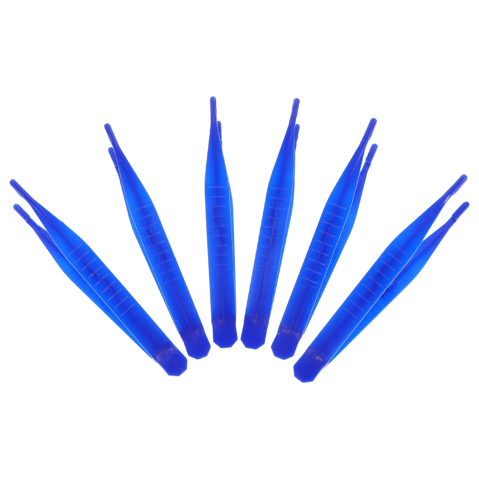 6 قطعة الزواحف البلاستيكية تغذية الملقط كليب سهلة الاستخدام لسحلية العقرب العنكبوت تغذية الحيوانات الأليفة أداة الزواحف مشبك أطعمة #1