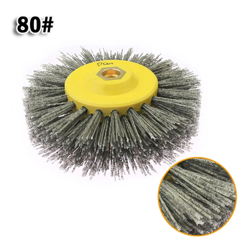 Specification Grinding Brush M Nylon Abrasive Wire Polishing Brush Nylon Abrasive Wire Polishing Brush Features