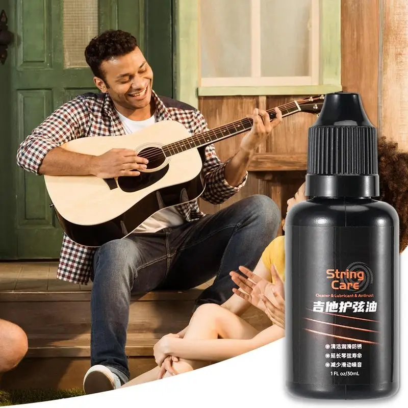 Instruments String Oil Guitar Cleaning And Rust Prevention String Maintenance Oil For Guitar Bass Cello Viola String Instruments