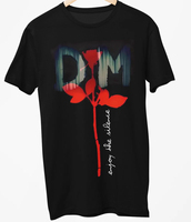 DEPECHE MODE Band Graphic Print Men's and Women's Loose Short Sleeved T-shirts for Casual Wear All Year Round Luxury Clothing