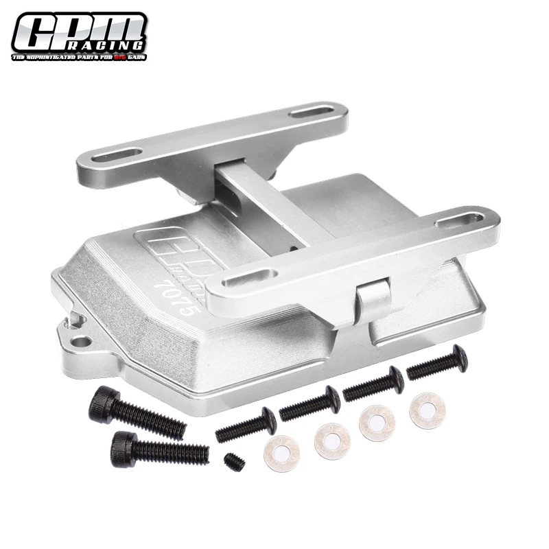 Couvercle de boîte de récepteur GPM Alu 7075 et support de réglage électrique TRAXXAS XRT 78086-4 X-Maxx