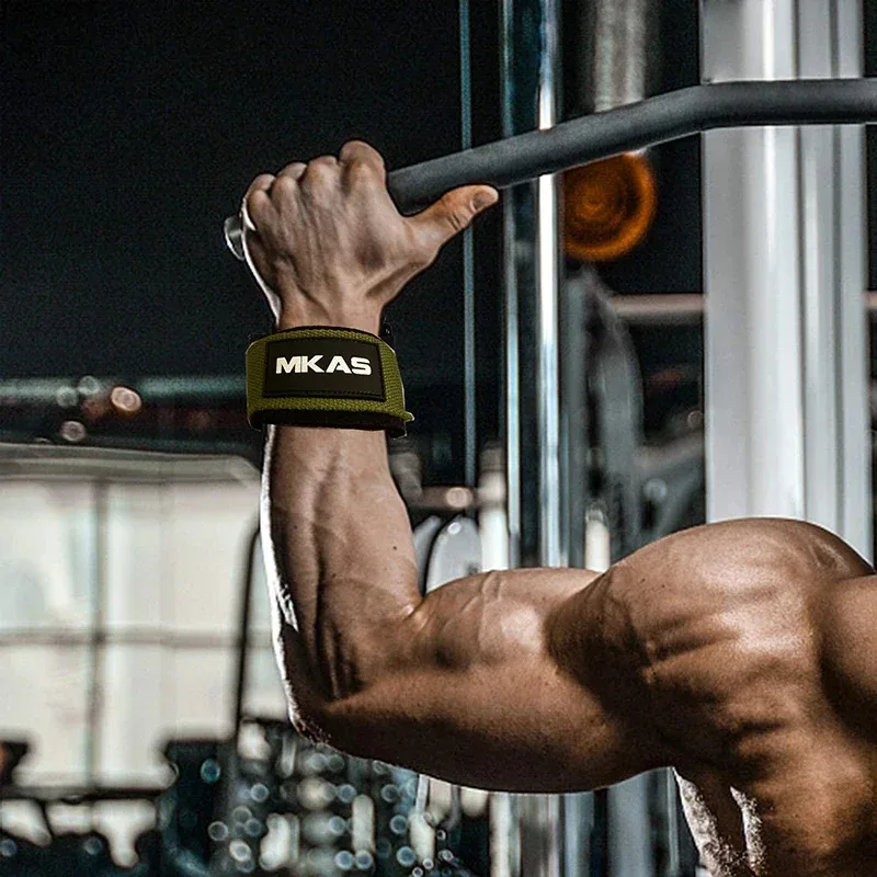 Fitness Lifting Wrist Strap Brace for Weightlifting Crossfit Bodybuilding Support Kettlebell Dumbbell Weights Strength Workout image 3
