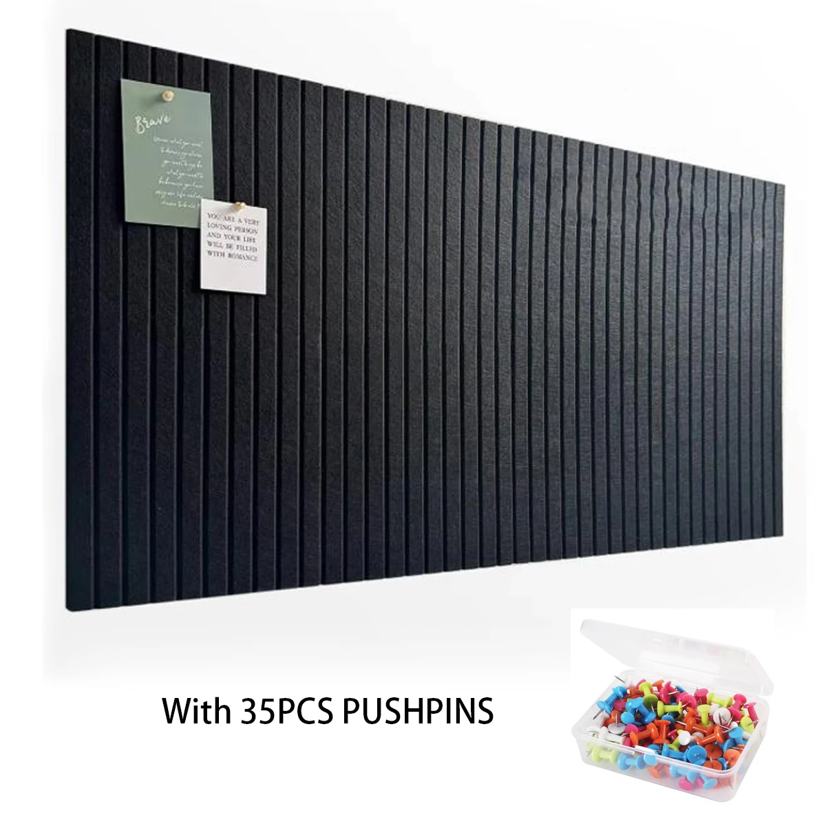 6PCS Black Felt Wall Boards 30x30CM Pin Acoustic Panels Bulletin Note Soundproof Cork Pared Tiles Decor Ceiling for Office Home