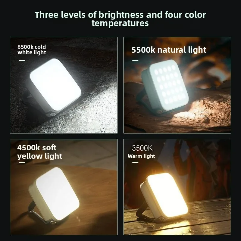 CP36 Solar LED Camping Light 4800mAh Battery 48Hrs Runtime USB Rechargeable Waterproof Outdoor Emergency Tent Lantern