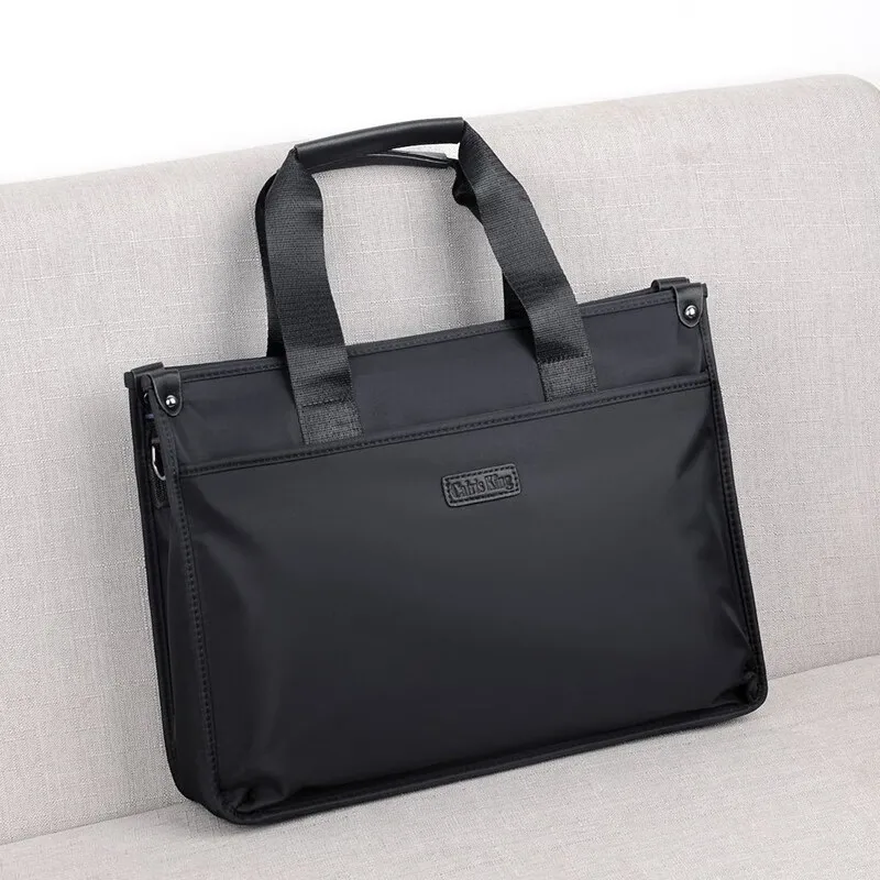 

fashion men's Briefcase business handbag daily Commuting shoulder crossbody bag, 14 inch computer business trip document bag