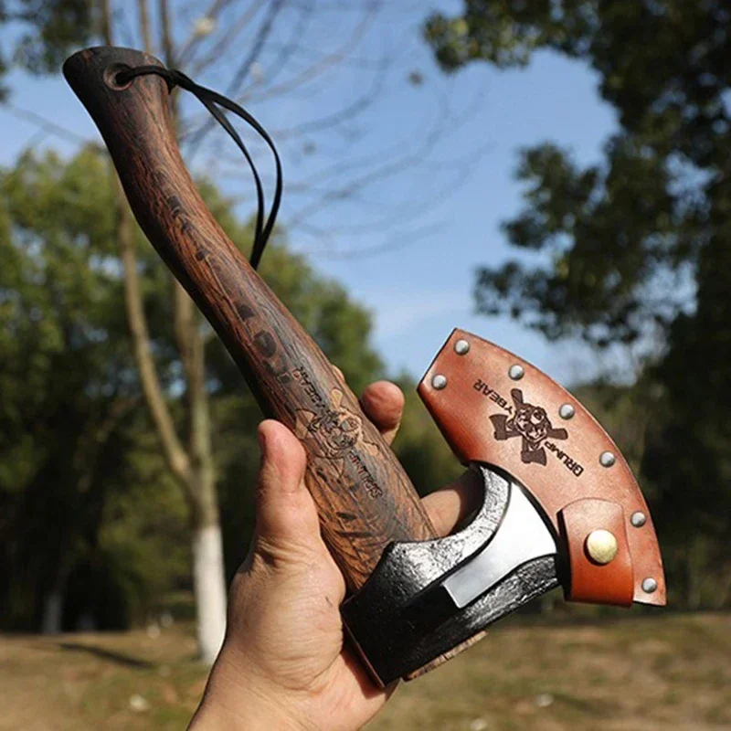 Professional Axe Camping Supplies Military Tactical Ax Outdoors Hand Ax Firewood Multifunctional Hatchet Survival Accessories
