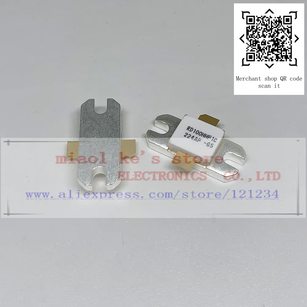 100%New original; RD100HHF1 RD100HHF1C RD100HHF1-101 RD100HHF1C-501 - Silicon MOSFET Power Transistor 30MHz,100W