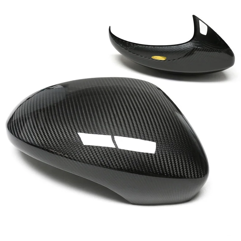 Car 971 Dry Carbon Fiber Side Mirror Cover Rearview Mirror Shell Protective Housing Cover for Porsche Panamera 971 2015-2024