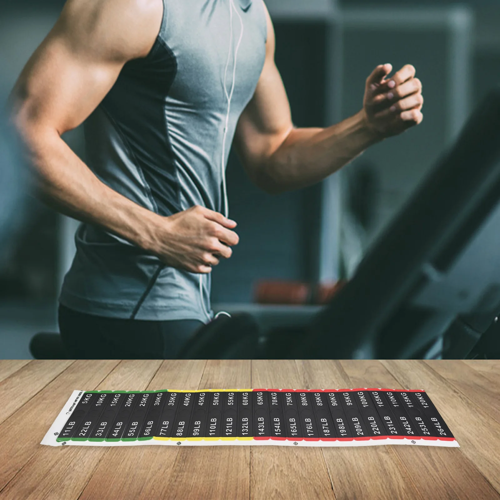 1 Pcs Weight Stickers Fitness Equipment Number Stack Labels  2.5kg To 60kg Gym Weight Equipment Label Numbers Sticker Parts