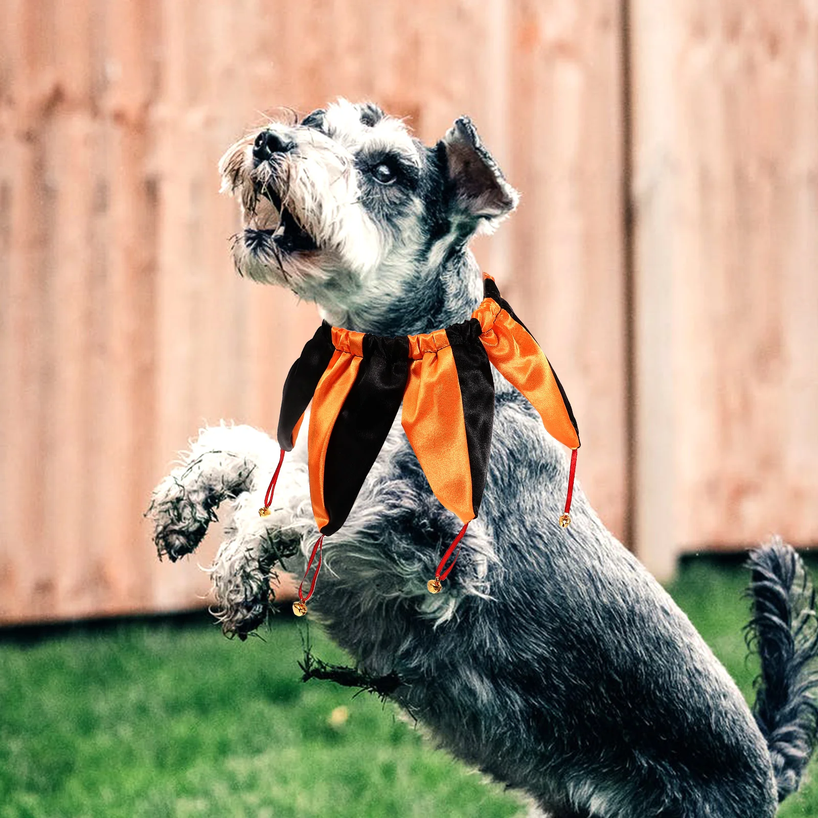 

Halloween Clown Style Dog Collar Decorative Pet Accessories Cats Kitten Puppy Neck Cover Festival Party Costume for Daily