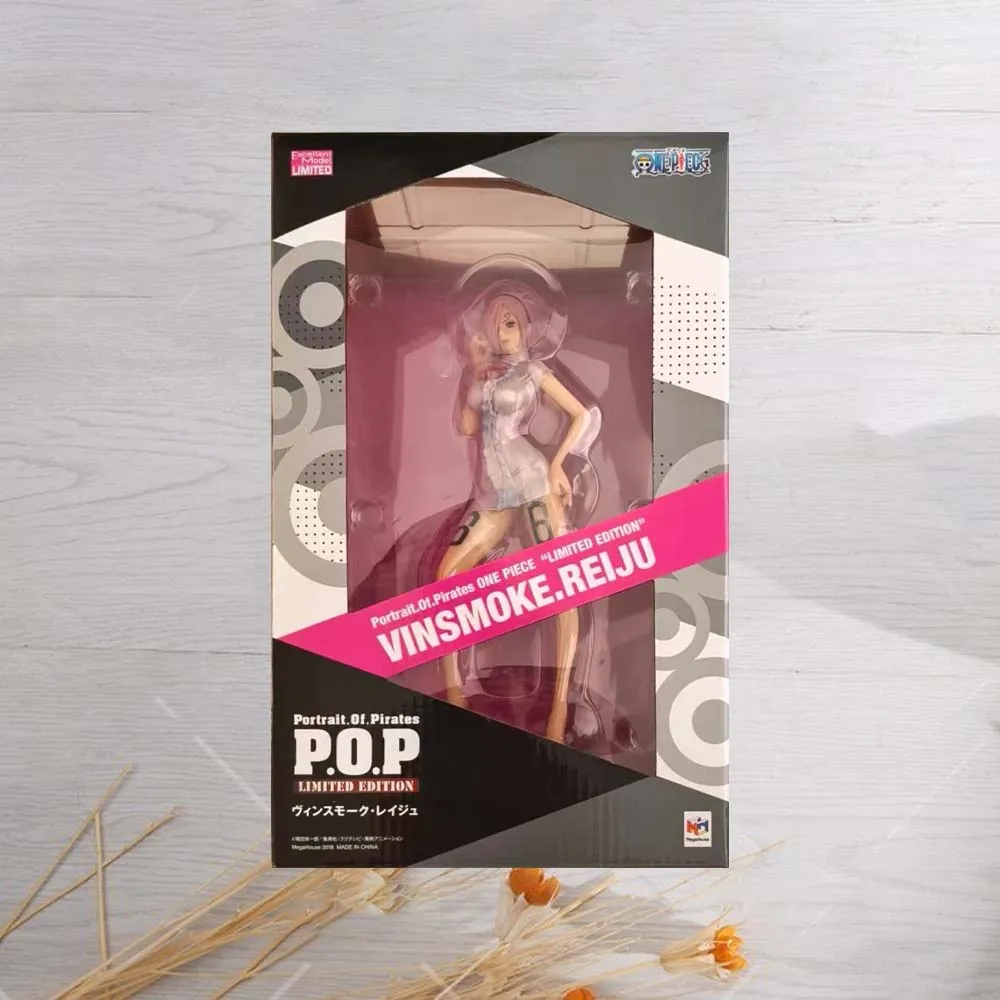 In Stock Genuine Mega House Portrait of Pirates One Piece Vinsmoke Reiju Figure Anime Model Toy