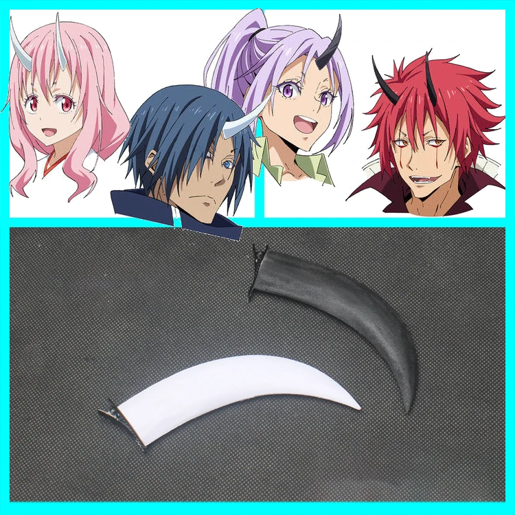Anime Tensei Shitara Schleim Datta Ken Shion Cosplay Prop Souei Cosplay Prop Horn Für Hallowmas Party Erwachsene Frauen Männer
