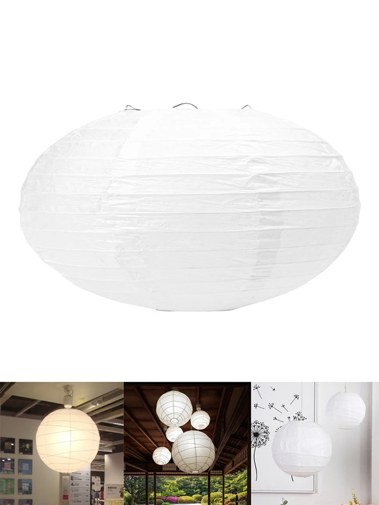 Lampe en papier en forme de soucoupe volante, appliques murales de mariage, boules de fête de mariage chinoises, décoration suspendue, abat-jour en boule de papier